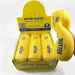 Wholesale butter block squishy molded flat printed slab soft matte finish slow r
