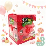 Wholesale strawberry squishy soft slow rise mold textured seeded surface molded
