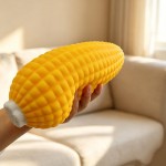 Wholesale corn squishy molded rowed kernel detail bright husk finish sized fill