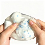 Wholesale clear squeeze ball stretchy transparent skin soft shapes suspended ins