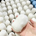 Wholesale oversized marshmallow squishy soft pillowy matte candy finish dents re