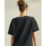 Wholesale oversized Scuba Short Sleeve Top Pack Crewneck Loose Fit Lightweight B
