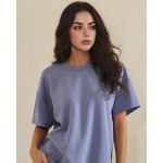 Wholesale oversized Scuba Short Sleeve Top Pack Crewneck Loose Fit Lightweight B