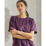 Wholesale oversized Scuba Short Sleeve Top Pack Crewneck Loose Fit Lightweight B