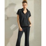 Wholesale soft Cropped Pants Pack Loose Fit Lightweight Breathable Side Pockets