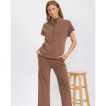 Wholesale soft Cropped Pants Pack Loose Fit Lightweight Breathable Side Pockets
