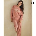 Wholesale god Works Miracles Corduroy Graphic Sweatshirt Crewneck Dropped shoul