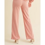 Wholesale leg Corduroy Pants Pack Relaxed Fit Ribbed Elasticized Waist Lightwei