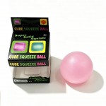 Wholesale oil Squishy Stress Ball Oil Squishy Stress Ball soft frosted outer ski