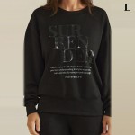 Wholesale faith Graphic Sweatshirt bold tonal SURRENDER print scripture Proverbs