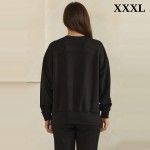 Wholesale faith Graphic Sweatshirt bold tonal SURRENDER print scripture Proverbs