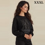 Wholesale faith Graphic Sweatshirt bold tonal SURRENDER print scripture Proverbs