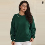 Wholesale faith Graphic Sweatshirt bold vertical back print reads Ask It Will Be