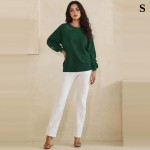 Wholesale faith Graphic Sweatshirt bold vertical back print reads Ask It Will Be