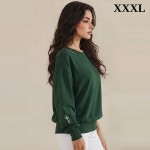 Wholesale faith Graphic Sweatshirt bold vertical back print reads Ask It Will Be