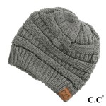 Wholesale c C Hat Solid Ribbed Beanie Original Beanie One Acrylic Matches C C YJ