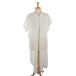 Wholesale lightweight short sleeve duster kimono polyester One fits most