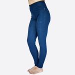 Wholesale premium denim back pocket ankle jeggings made premium stretch denim ma