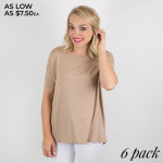 Wholesale modal Rayon Hi Low Top Modal Rayon Spandex Machine wash cold hang dry