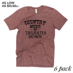 Wholesale cOUNTRY MUSIC Short Sleeve Boutique Graphic Tee t shirts sold pack S M