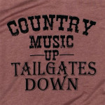 Wholesale cOUNTRY MUSIC Short Sleeve Boutique Graphic Tee t shirts sold pack S M