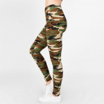 Wholesale women s Classic Camouflage Print Leggings o Long skinny leg o Mid Wais