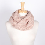 Wholesale marled knit infinity scarf acrylic