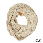 Wholesale c C SF Confetti knit cable infinity scarf Acrylic W L