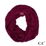 Wholesale c C SF Confetti knit cable infinity scarf Acrylic W L