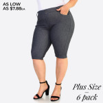 Wholesale plus Bermuda jeggings styled resemble pair jeans Get both comfort Ber