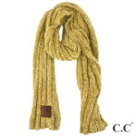 Wholesale c C SF Chenille ribbed oblong scarf Chenille W H