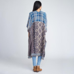 Wholesale long comfy mixed pattern kimono acrylic One fits most