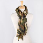Wholesale lightweight camouflage scarf Polyester