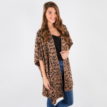 Wholesale cute animal printed shrug acrylic one fits most