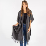 Wholesale solid color kimono fringes One fits most Acrylic