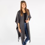 Wholesale solid color kimono fringes One fits most Acrylic