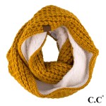 Wholesale c C SF Ribbed knit scarf Acrylic One fits most W L