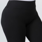 Women's Plus Size New Mix Brand 3" Waistband Solid Peach Skin Leggings.

- 3" Elastic Waistband
- Full-Length
- Inseam approximately 28" 
- One size fits most plus 16-20
- 92% Polyester / 8% Spandex