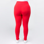 Wholesale women s Plus Mix Brand Waistband Solid Peach Skin Leggings Elastic Wai