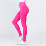 Wholesale women s Mix aka Fashion Brand Waistband Solid Peach Skin Leggings Elas