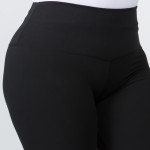 Wholesale women s Plus Mix aka Fashion Brand Waistband Solid Peach Skin Leggings