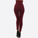 Wholesale women s Waisted Cotton Compression Leggings Long skinny leg Does not b