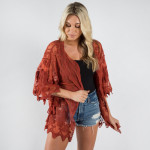 Wholesale do everything Love brand Women s Short Lace Kimono One fits most L Cot
