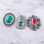 Wholesale accessorize phone grip metal decorative peel stick charm resin inspire