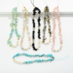 Wholesale semi Precious Beaded Mama Cell Phone Strap