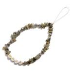 Wholesale semi Precious Beaded Mama Cell Phone Strap