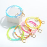 Wholesale beaded Key Ring Candy Bear Accents Diameter