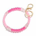 Wholesale beaded Key Ring Candy Bear Accents Diameter