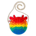 Deer Handbag Fidget Popper Featuring Chain Cross Strap

- Ages 3+
- As Seen On TikTok
- "It's Like Bubble Wrap That Never Ends!"
- Approximately 6.5" Diameter
- Strap Approximately 22" Drop