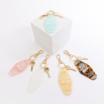 Wholesale retro Hotel It s Time Adventure Acetate Keychain Long